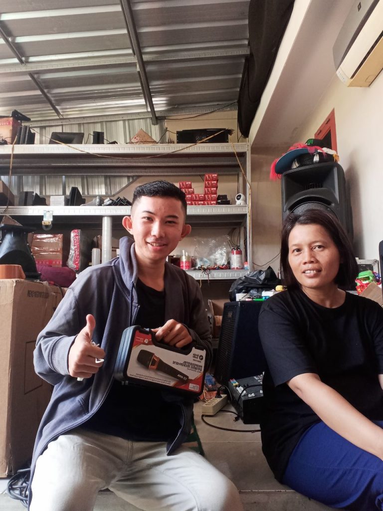 Sebuah ketekunan yang membuat usahanya berkembang