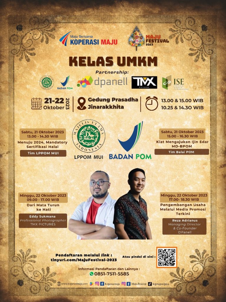 Kelas UMKM Maju Festival 2023