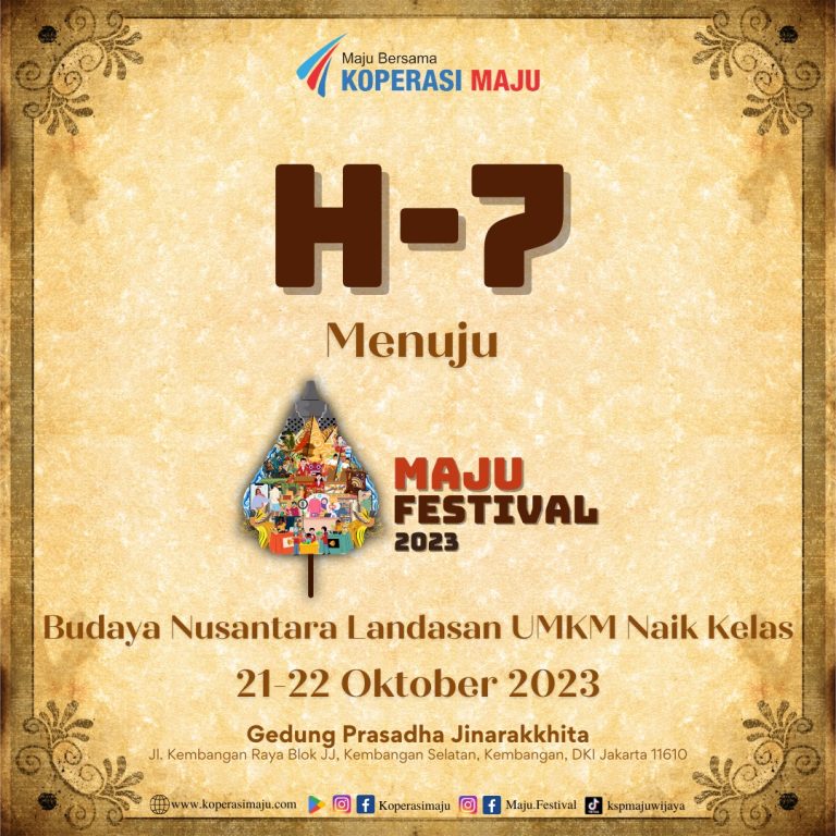 H-7 Menuju Maju Festival 2023