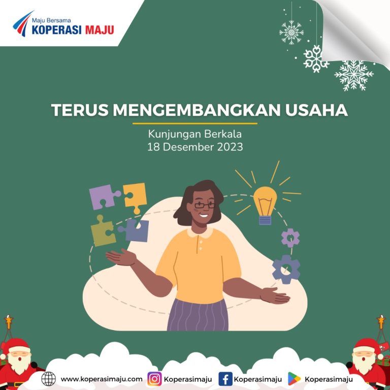 Terus Mengembangkan Usaha