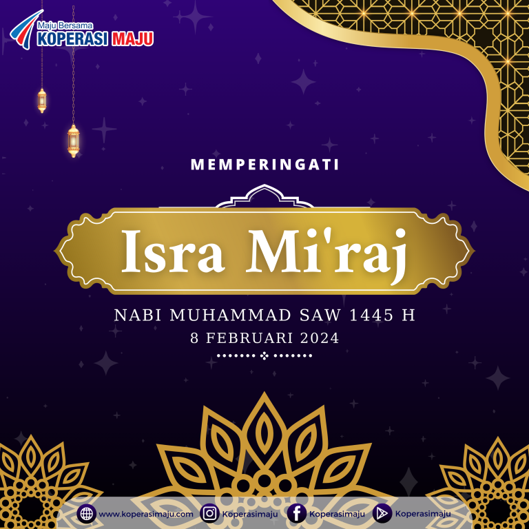 Memperingati Hari Isra Mi’raj Nabi Muhammad SAW 1445H