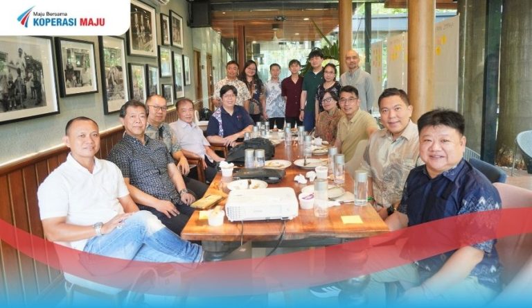 Peserta internalisasi Koperasi Maju