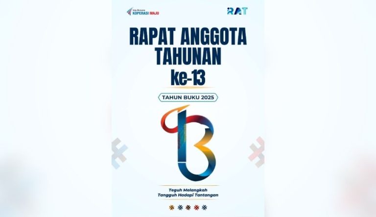 Pemberitahuan Akses Buku RAT ke-13 Koperasi Maju Secara Digital